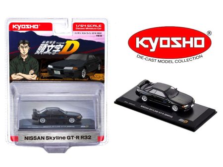 (Preorder) Kyosho 1:64 Initial D Nissan Skyline GT-R (BNR32) – Black – Limited Edition on Sale