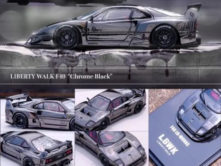 (Pre Order )INNO64 1 64 LBWK F40 Chrome Black Online Sale