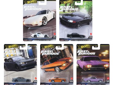 (Pre order) 1 set of Hot Wheels 1:64 Fast & Furious Premium 2025 K Assortment on Sale