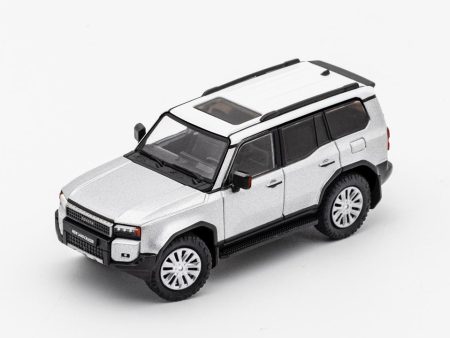 (Pre order) GCD 1 64 Toyota Land Cruiser Prado Silver Cheap