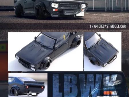 (Pre Order )INNO64 1 64 NISSAN SKYLINE 2000 GT-R (KPGC110) “KENMERI” Black Fashion