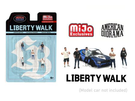 (Preorder) American Diorama 1:64 Figures Liberty Walk Team – Mijo Exclusives For Discount