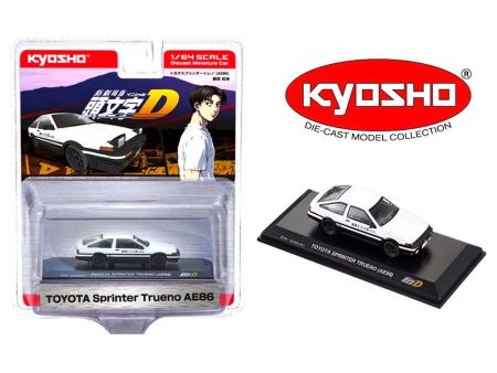 (Preorder) Kyosho 1:64 Initial D Toyota Sprinter Trueno AE86 – White – Limited Edition Discount