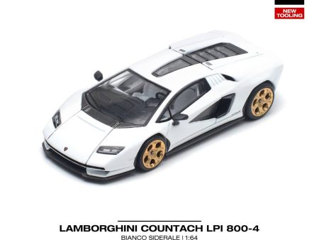 (Pre order) POPRACE 1 64 LAMBORGHINI COUNTACH LPI 800-4 BIANCO SIDERALE Cheap