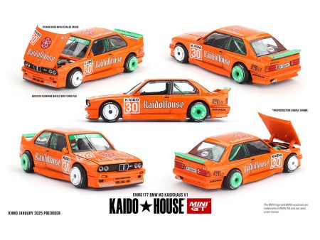 (Preorder) Kaido House x Mini GT 1:64 BMW M3 KAIDOHAUS V1 – Orange Sale