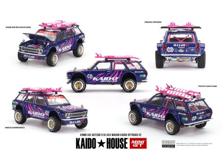 (Preorder) Kaido House x Mini GT 1:64 Datsun 510 4×4 Wagon Kaido Offroad V2- Purple Online Hot Sale