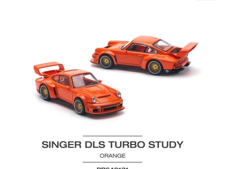 (Pre order) POPRACE 1 64 SINGER DLS TURBO (TRACK) ORANGE For Sale