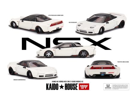 (Preorder) Kaido House x Mini GT 1:64 Honda NSX (NA1) Kaido WORKS V2 – White Online Sale