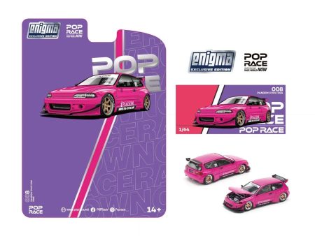 (Pre order) POPRACE 1 64 Pandem Civic EG6 – Pink Enigma Exclusive Online Sale