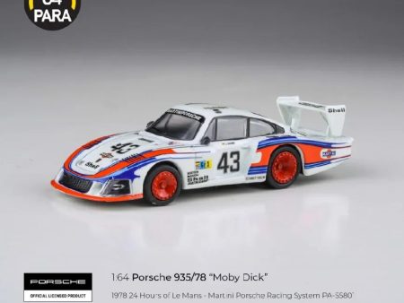 (Pre Order) Para64 1:64 Porsche 935 78 1978 24H of Le Mans #43 Moby Dick For Cheap