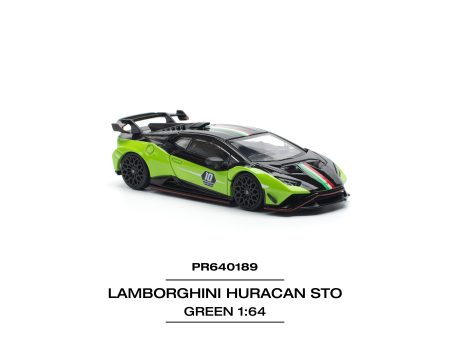 (Pre order) POPRACE 1 64 Lamborghini Huracan STO (LP640-2) 10 Anniversario Cheap