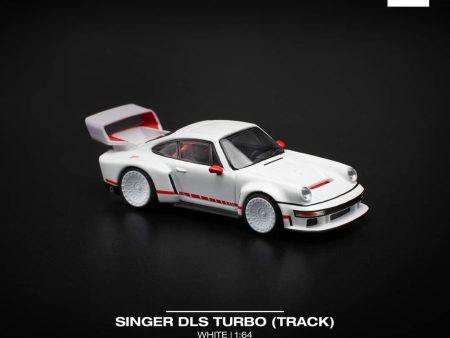 (Pre order) POPRACE 1 64 Porsche Singer DLS Turbo (Track) – White Online now