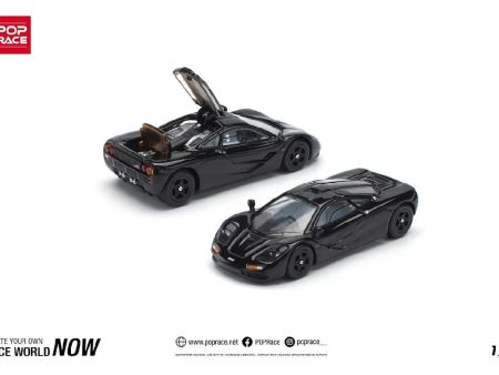 (Pre order) POPRACE 1 64 McLaren F1 – Jet Black Fashion