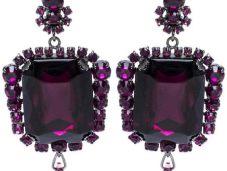 John Galliano for Dior Autumn Winter 07 08 Crystal Drop Earrings Cheap