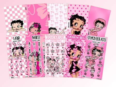 Budget Bundle | Betty Boop | Selfcare Set | 5 Envelopes & 5 Challenges For Sale