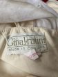 1970s Gina Fratini Cream Silk and Lace Wedding Dress Cheap