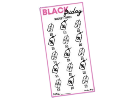 Savings Insert or Cash Envelope | Square | Black Friday on Sale