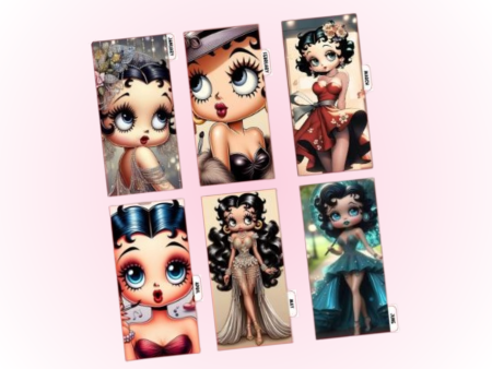 Cash Envelopes | Betty Boop | 12 month *Free 52 Week Challenge Online now