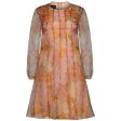 Simon Massey 1960s Organza Floral Print Dress Discount