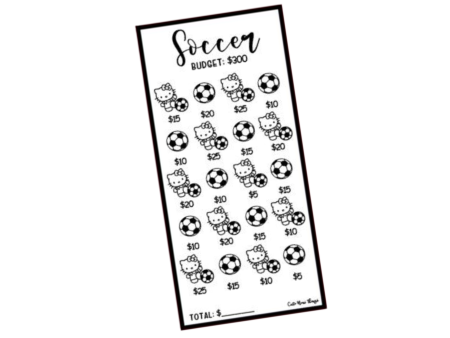 Savings Insert or Cash Envelope | Square | Soccer For Discount