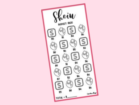 Savings Insert or Cash Envelope | Square | Shein Sale