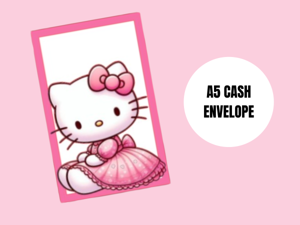 Cash Envelope | A5 Rings | HK Pink Dress Discount