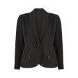 1940s Sally Slade Wool and Beaded Soutache Work Jacket For Discount