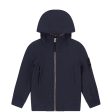 Stone Island Junior Navy Soft Shell Jacket Cheap