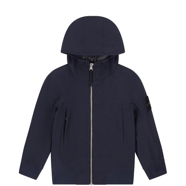 Stone Island Junior Navy Soft Shell Jacket Cheap