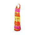 1993 Runway Gianni Versace Couture Floral Column Dress Supply