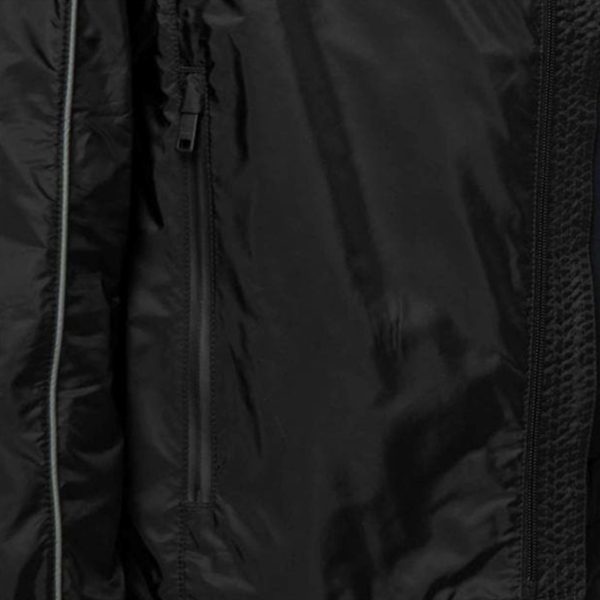 Prada Black Nylon Concealed Hood Jacket Sale