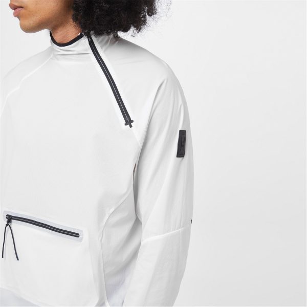 ON Running White Active Jacket Hot on Sale