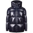 Moncler Navy Baise Puffer Jacket Sale