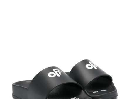 Kids Off-White Pool Sliders Hot on Sale