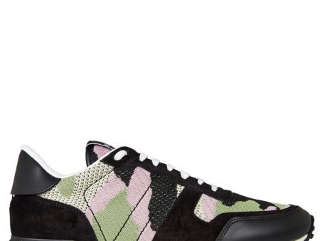 Valentino Mesh Camouflage Rockrunners Online