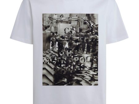 CP Company White Metropolis T-Shirt Online Sale