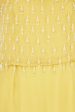 1960s French Couture Yellow Silk Chiffon Sequin Beaded Dress Online