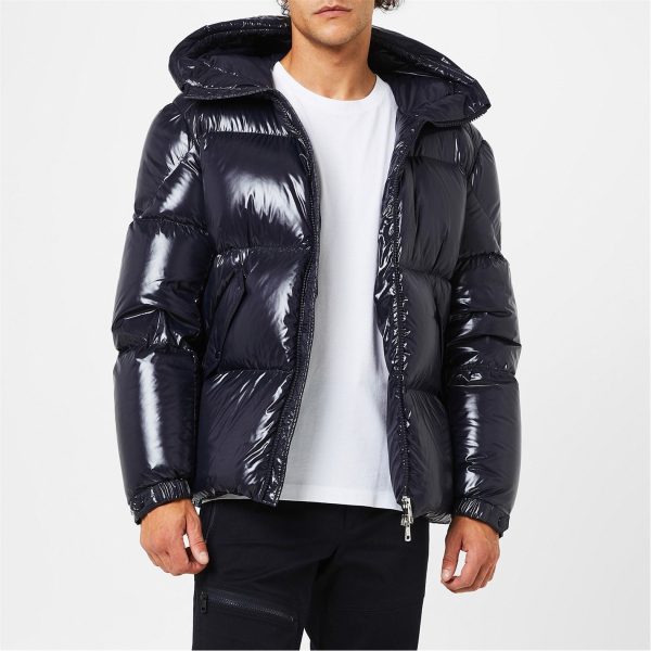 Moncler Navy Baise Puffer Jacket Sale