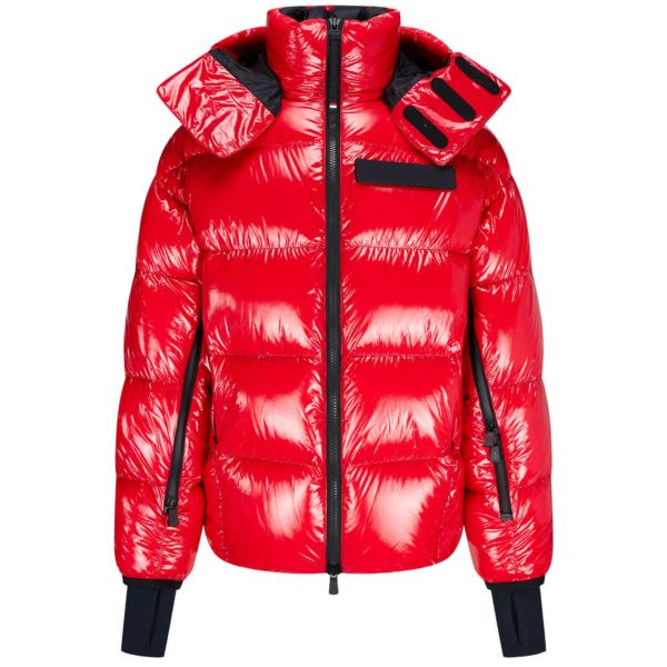 Moncler Grenoble Red Verrand Down Jacket For Cheap