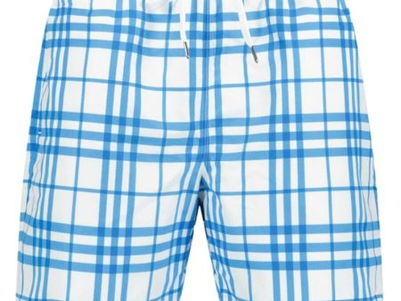 Burberry Checked Swimshorts For Cheap