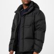 Moncler Black Jarama Puffer Jacket Discount