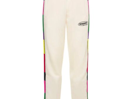 Palm Angels x Missoni White Track Pants For Discount