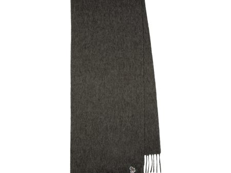 Paul Smith Grey Lambswool Scarf Sale