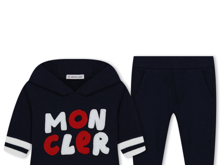 Infant Moncler Logo Tracksuit For Discount