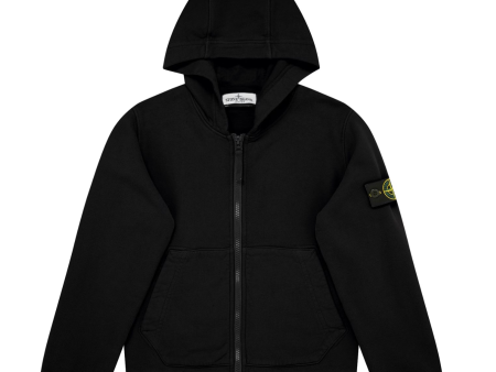 Stone Island Junior Full Zipped Hoodie Cheap