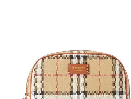 Burberry Archive Check Washbag Online Sale