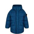 Stone Island Junior Crinkle Reps Parka Sale