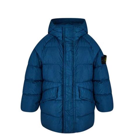 Stone Island Junior Crinkle Reps Parka Sale