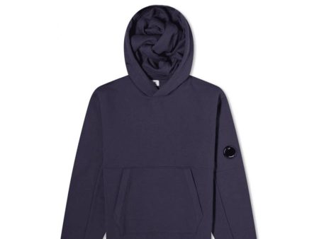 Kids CP Company Navy Lens Hoodie Hot on Sale