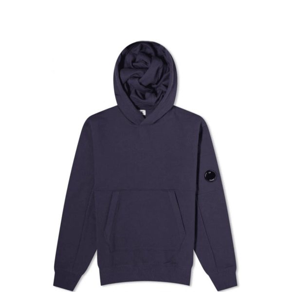 Kids CP Company Navy Lens Hoodie Hot on Sale